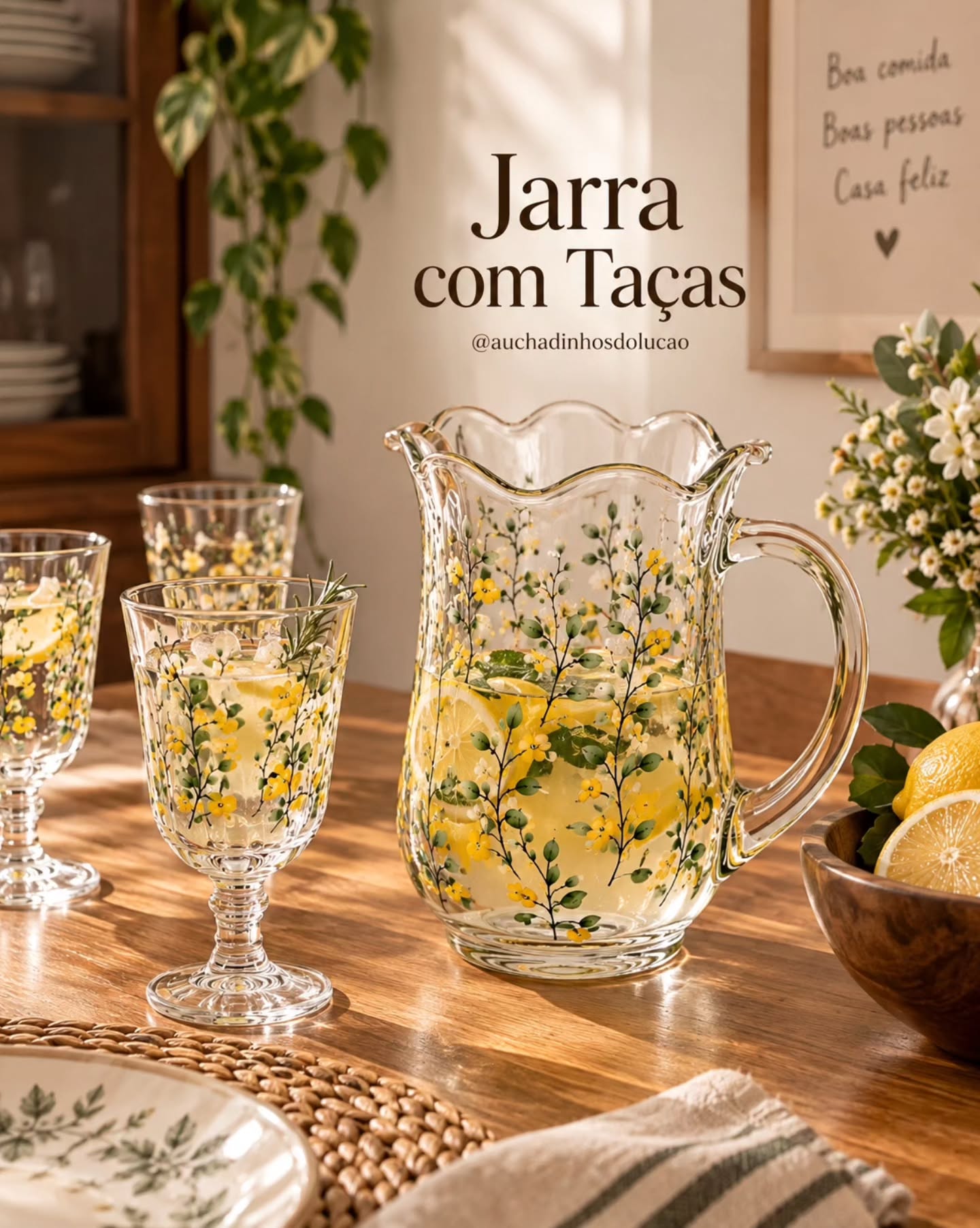 Jarra com Taças